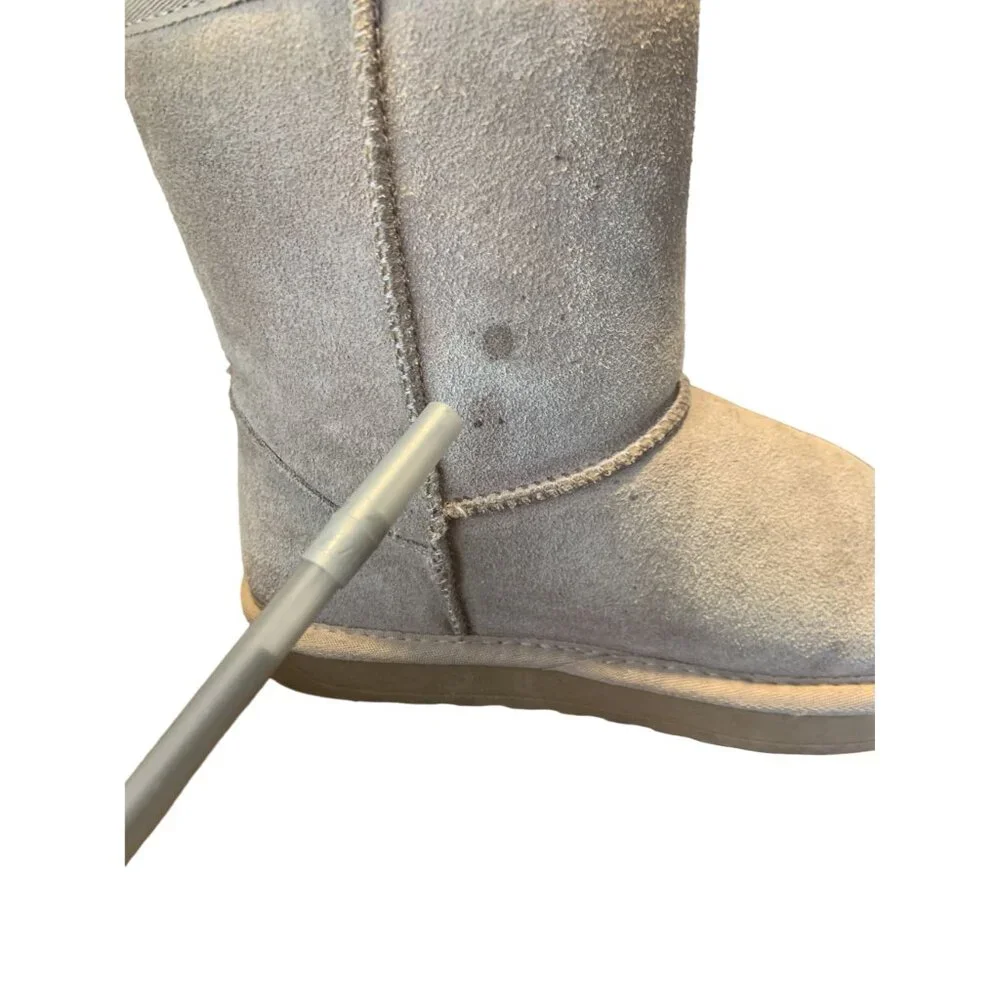 Vepose Suede‎ Leather Sherpa Lined Youth Booties Size 2